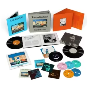 Image of Yusuf / Cat Stevens - Teaser & The Firecat Super Deluxe Edition Box Set (4CD + 1BD + 2LP + 7”)