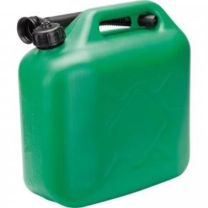 Image of Draper Plastic Fuel Can 10l Green