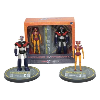 Image of Mazinger Z Action Figures 2-Pack Mazinger Z & Afrodita A 15 - 18 cm