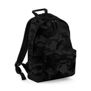 Image of Bagbase Camouflage Backpack (18 Litres) (pack Of 2) (one Size, Midnight Camo)