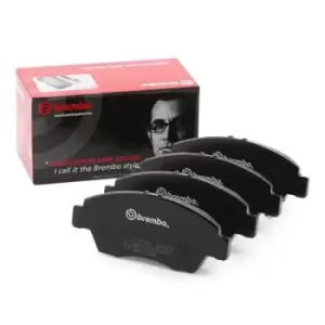 Image of BREMBO Brake pad set HONDA P 28 023 45022S7A000,06450S5AE50,06450S5AG00 06450S5AJ00,06450S5BJ00,06450S7AJ00,45022504V10,45022S04V00,45022S04V01