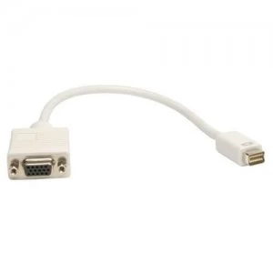 Image of Tripp Lite Mini Dvi To Vga Cable Adapter Video Converter For Macbooks