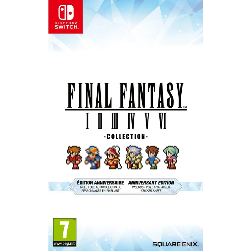 Image of Final Fantasy I-VI Collection Anniversary Edition - Switch Switch