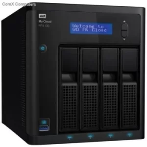 Image of Western Digital 32TB WD My Cloud PR4100 NAS Disk Drive WDBNFA0320KBK-EESN