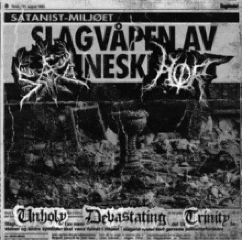 Image of Unholy devastating trinity CD / Album