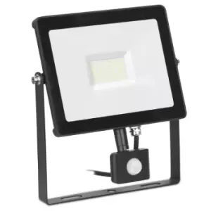 Image of Enlite Quazar50W Adjustable IP65 Driverless LED Floodlight with PIR Sensor 4000K White - EN-FLH50PW/40