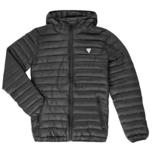 Image of Guess HILARY boys's Childrens Jacket in Black. Sizes available:8 ans,10 ans,12 ans,14 ans,16 ans
