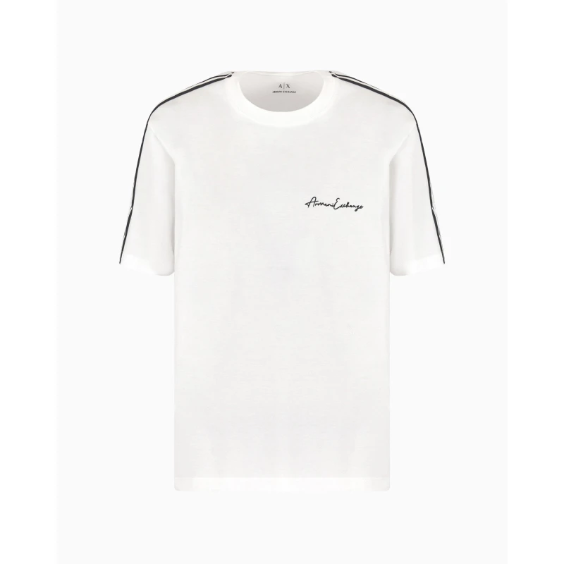 Image of Armani Exchange Mens T-Shirt Off White 1116 male S