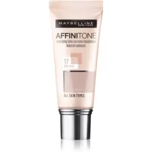 Image of Maybelline Affinitone Hydrating Foundation Shade 17 Rose Beige 30ml