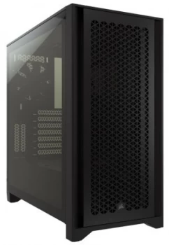 Image of Corsair 4000D Airflow Tempered Glass Mid-Tower - Black
