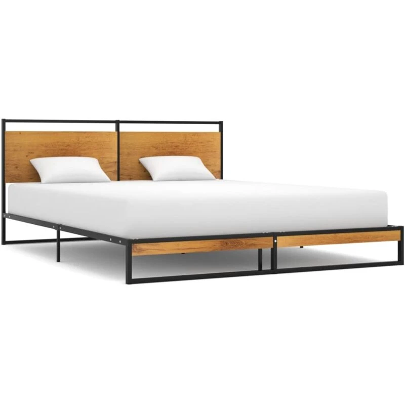 Image of VIDAXL Bed Frame without Mattress Metal 140x200cm Vidaxl 8720286196052