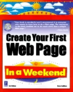 Image of create your first web page in a weekend w cd