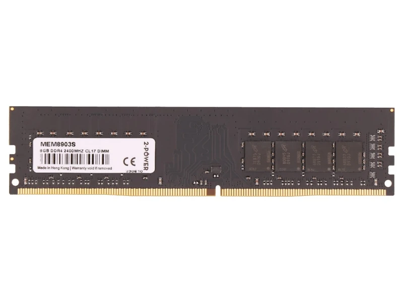 Image of 2-Power MEM8903S memory module 8GB 1 x 8GB DDR4 288-pin DIMM