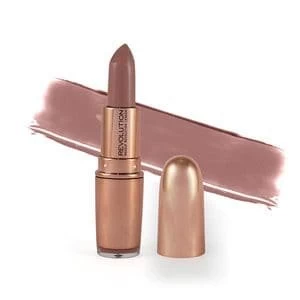 Image of Makeup Revolution Rose Gold Lipstick Chauffeur 3.2G Nude