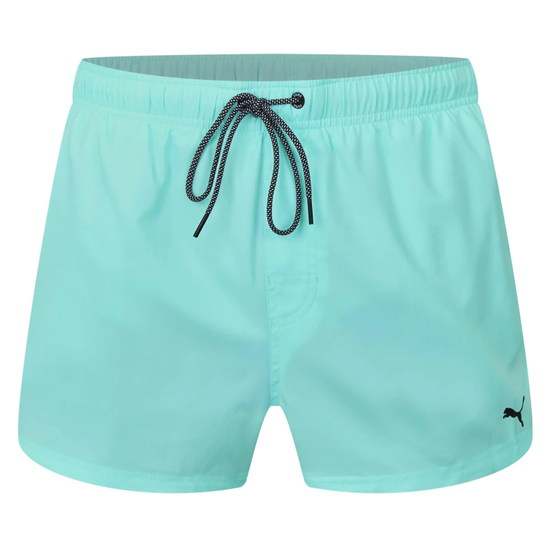 Image of Puma Logo Shorts Swim Shorts XS Green 35252716310