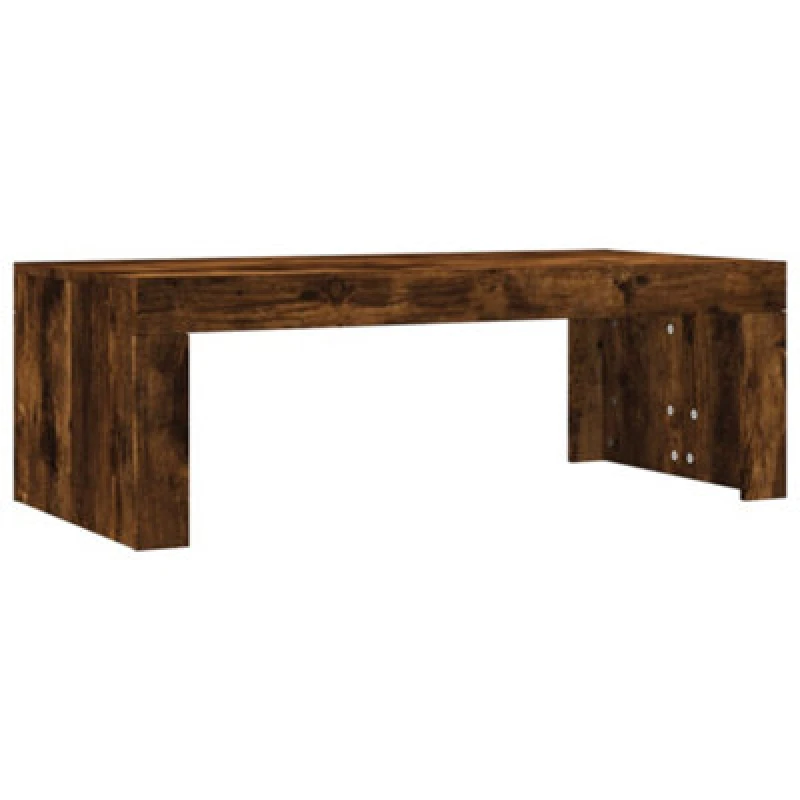 Image of Vidaxl Coffee Table Smoked Oak 102X50X36cm Engineered Wood