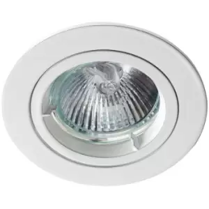 Image of Robus GU/GZ10 Fixed IP20 Non-Integrated Downlight White - R201SC-01