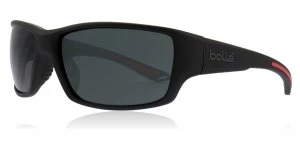 Image of Bolle Kayman Sunglasses Matte Black Matte Black Polariserade 62mm