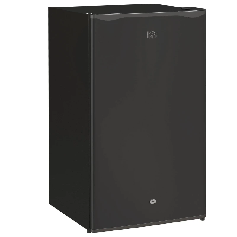 Image of HOMCOM 91L Freestanding Under Counter Fridge with Lock Black