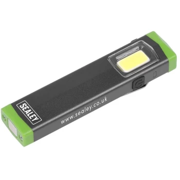 Image of Sealey - LED500SB Mini Hand Torch Aluminium 3W COB LED