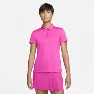 Image of Nike Dri-FIT Victory Womens Golf Polo - Pink