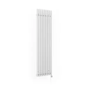 Image of Terma Rolo Room Vertical Electric Designer Radiator, White (W)480mm (H)1800mm