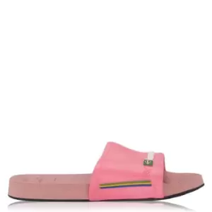 Image of Havaianas Slide Brasil Sliders Womens - Pink
