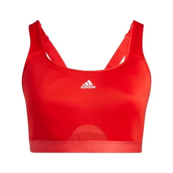 Image of adidas TLRD Move Training High-Support Bra (Plus S - Red