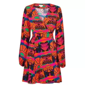Image of Never Fully Dressed Disco Groove Dress - Pink