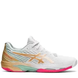 Image of Asics Solution Speed FF 2 Womens Tennis Shoes - White