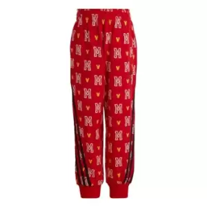 Image of adidas x Disney Mickey Mouse Joggers Kids - Better Scarlet / White / Bold