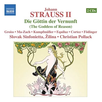 Image of Slovak Sinfpollack - Johann Strauss II: Die Gotten Der Vernunft CD