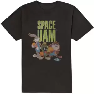 Image of Space Jam 2 - Tune Squad Unisex XX-Large T-Shirt - Black