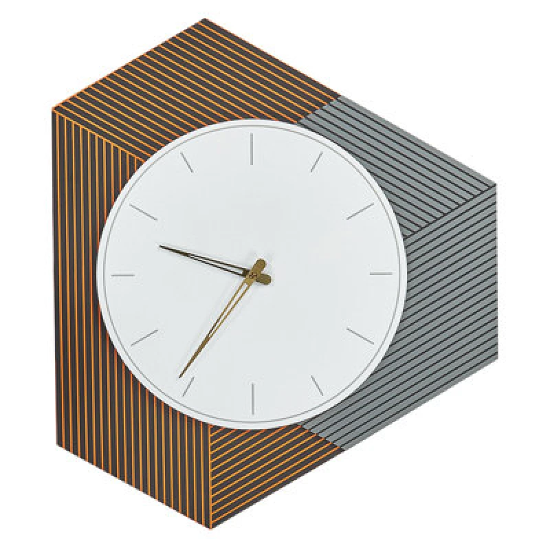 Image of Beliani Retro Wall Clock Sailon 52cm White