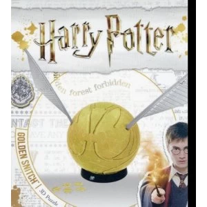 Image of Harry Potter 3" Mini Golden Snitch 4D Puzzle (64 Pieces)