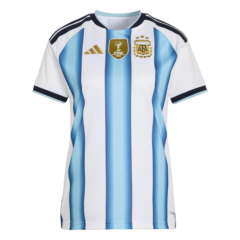 Image of adidas Argentina Home Shirt World Cup 2026 Womens White/Blue female 10 (S)