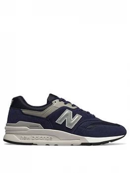 Image of New Balance 997 Trainers - Navy/Grey, Navy/Grey, Size 8, Men