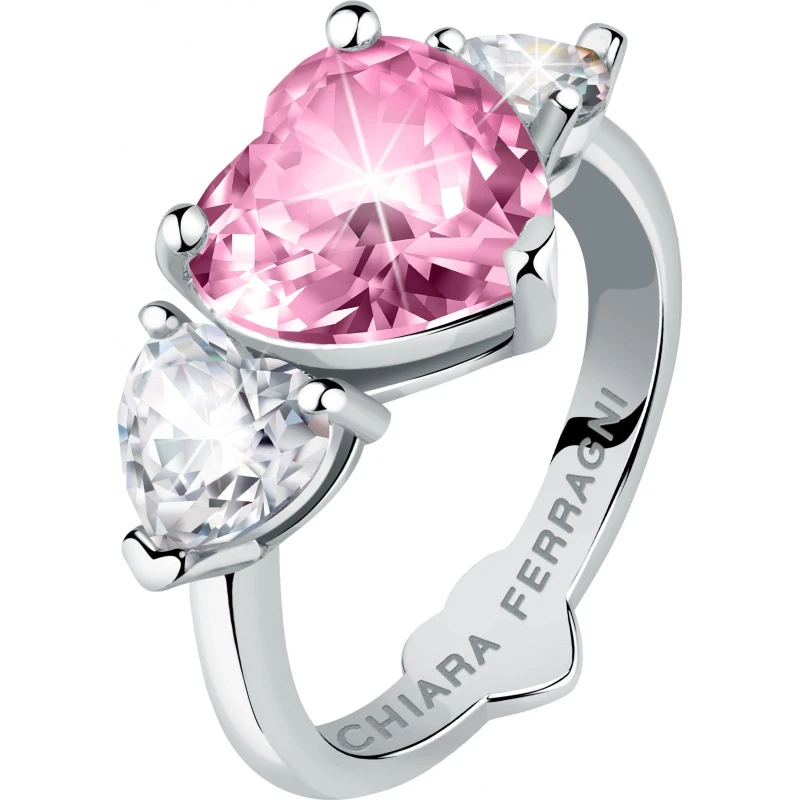 Image of Chiara Ferragni Womens Ring in Silver Silver Female One Size