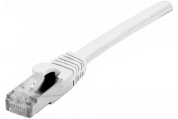 Image of Patch Cord RJ45 CAT.6 F/UTP LSZH Snagless White - 5 M Full Copper