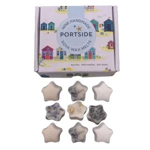 Image of Set of 9 Handmade Soya Wax Melts - Portside Seaside
