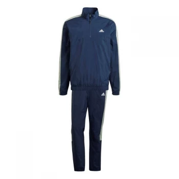 Image of adidas MTS Tiro Woven Tracksuit - Navy Size M Men