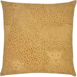 Image of Furn Hidden Cheetah Cushion Cover (One Size) (Honey)