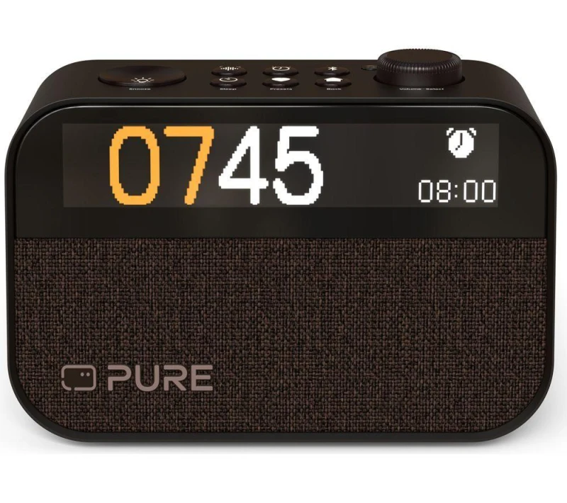 Image of PURE Moment Charge DAB Bluetooth Radio - Coffee Black 759454301033