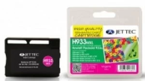 Image of HP933XL Magenta Remanufactured Ink Cartridge by JetTec H933MXL