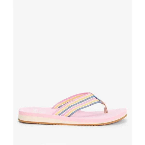 Image of Barbour Seamills Beach Sandals - Pink 4