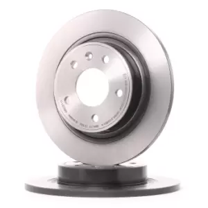 Image of PAIR PAINTED BREMBO BRAKE DISCS 08.B351.11