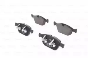 Image of Bosch 0986494305 BP1241 Brake Pad Set Disc Brake Front Axle