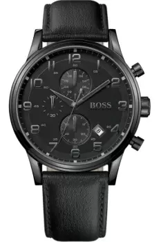 Image of Mens Hugo Boss Aeroliner Chronograph Watch 1512567