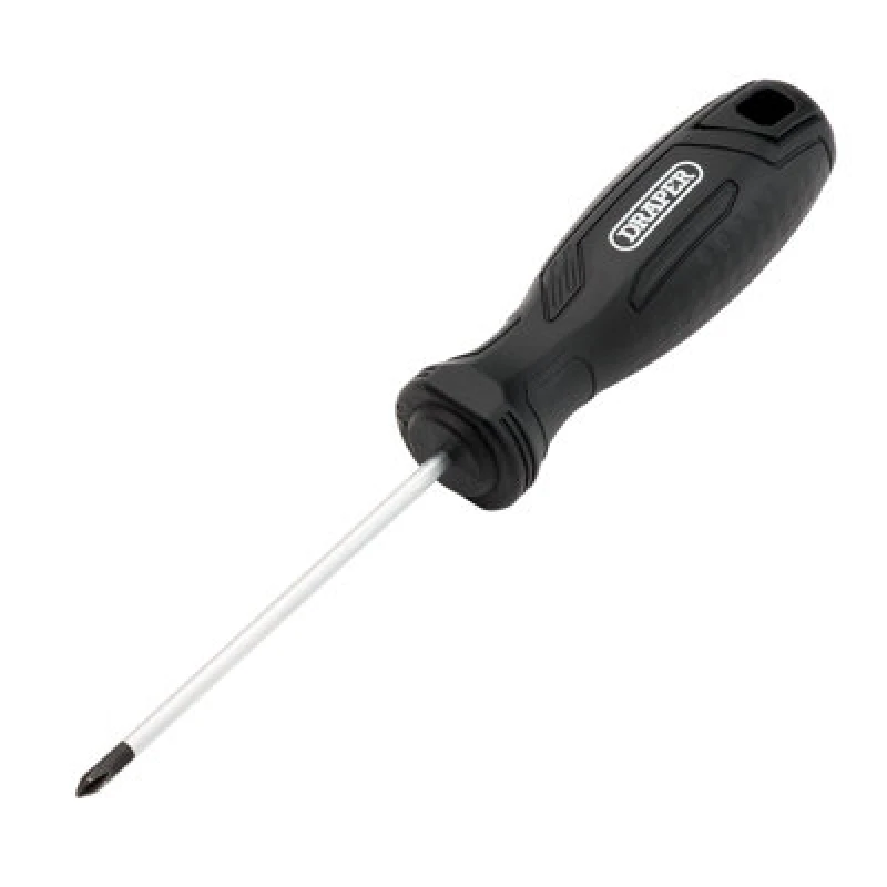 Image of Draper 13491 Phillips Hard Grip Screwdriver, PH0 x 75mm 13491