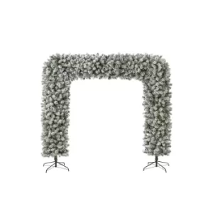 Image of 2.4m Flocked Tree Arch
